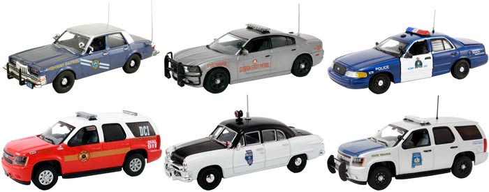diecast police cars