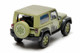 2012 Jeep Wrangler U.S. Army Hard Top Light Green With Display Showcase 1/43 Diecast Model Greenlight 86042