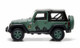 2012 Jeep Wrangler U.S. Army Hard Top Dark Green With Display Showcase 1/43 Diecast Model Greenlight 86043