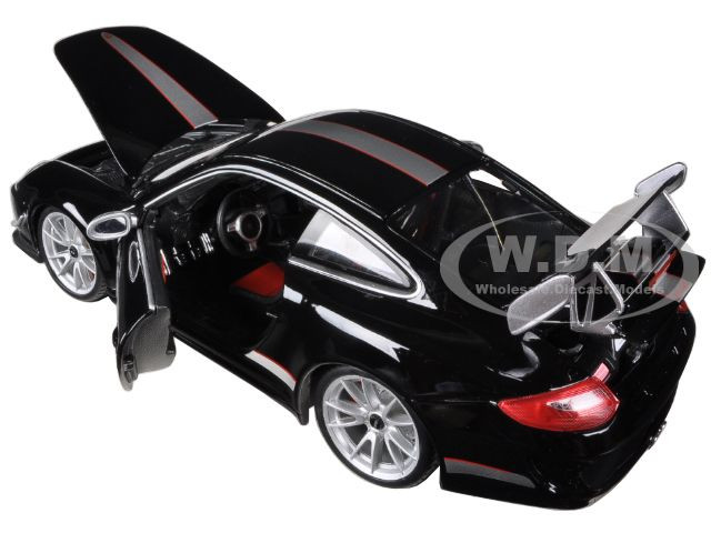 Porsche 911 GT3 RS 4.0 Black 1/18 Diecast Car Model BBurago