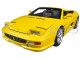 Ferrari F355 Spider Convertible Yellow Elite Edition 1/18 Diecast Car Model Hotwheels BLY35