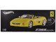 Ferrari F355 Spider Convertible Yellow Elite Edition 1/18 Diecast Car Model Hotwheels BLY35