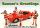Christmas Girls 4 pieces Figure Set for 1:24 Scale Diecast Model Cars American Diorama 23847