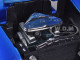 1956 Chevrolet Bel Air Convertible Dark Blue Metallic Light Blue 1/18 Diecast Model Car Road Signature 92128