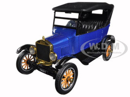 1925 Ford Model T Touring Blue 1/24 Diecast Model Car Motormax 79319