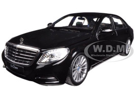 Mercedes Benz S Class Black 1/24 1/27 Diecast Model Car Welly 24051