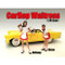 Carhop Waitress Brittany & Grace Set of 2 for 1:18 Models American Diorama 23863 23864