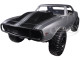 Roman's Chevrolet Camaro Silver "Fast & Furious 7" Movie 1/24 Diecast Model Car Jada 97166