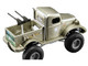 Stacey David s 1941 Military 1/2 Ton 4x4 Pick Up Truck Sargeant Rock Light Green Metallic 1/64 Diecast Model Car Greenlight for ACME 51013