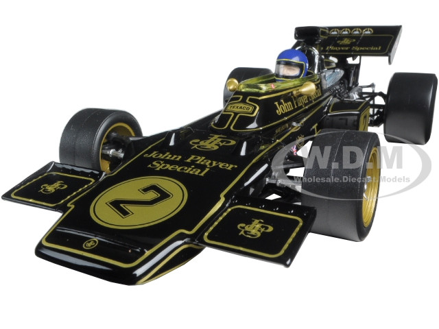 Lotus 72E #2 Ronnie Peterson 1973 Italian Grand Prix Winner 1/18 Diecast Model Car Quartzo 18292