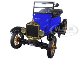 1925 Ford Model T Runabout Blue 1/24 Diecast Model Car Motormax 79327