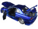 Brian's Nissan GTR Skyline R34 Blue "Fast & Furious" Movie 1/24 Diecast Model Car Jada 97173