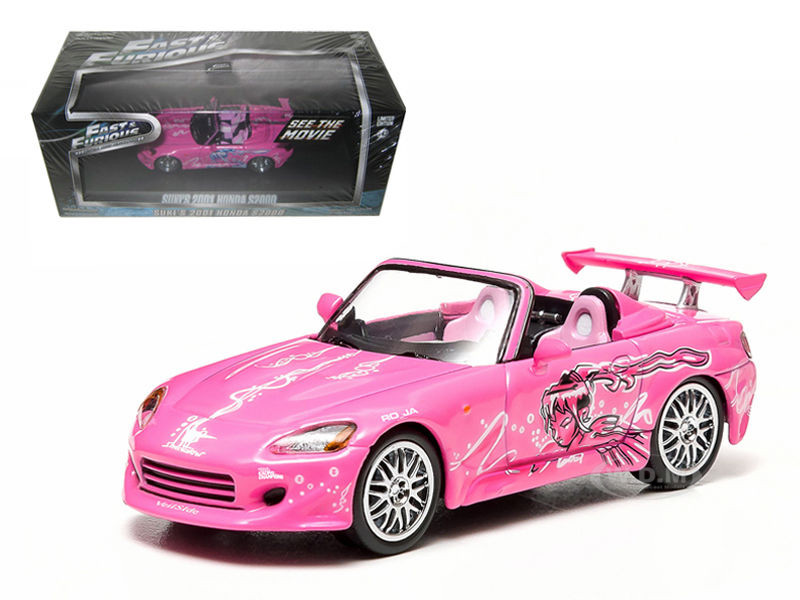 Details about   98348 JADA FAST AND FURIOUS SUKI'S 2001 HONDA S2000 PINK 1:24 DIECAST CAR NEW 