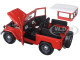 Toyota FJ40 FJ 40 Land Cruiser Red 1/24 Diecast Model Car Motormax 79323