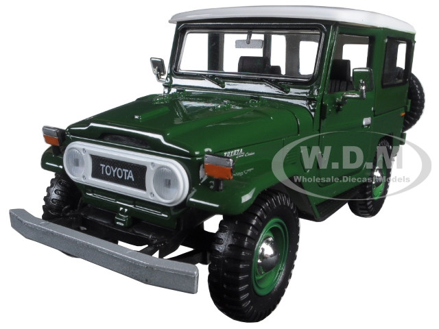 Toyota FJ40 FJ 40 Green 1/24 Diecast Model Car Motormax 79323