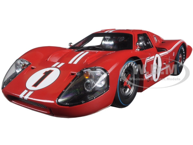 Shelby Collectibles 1967 Ford GT MK IV #1 Diecast Model Car Red for sale online 