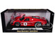 1967 Ford GT MK IV #1 Red 1/18 Diecast Model Car Shelby Collectibles SC423