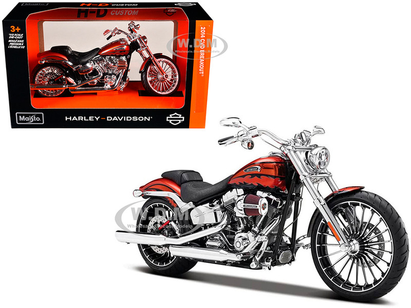 2014 Harley Davidson CVO Breakout Motorcycle Model 1/12 Maisto 32327