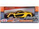 McLaren P1 Yellow 1/24 Diecast Model Car Motormax 79325