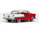 1955 Chevrolet Bel Air Hard Top India Ivory/Gypsy Red 1/43 Diecast Model Car Vitesse 36323