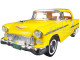 1955 Chevrolet Bel Air Convertible Soft Top Yellow "Timeless Classics" 1/18 Diecast Model Car Motormax 73184TC Y