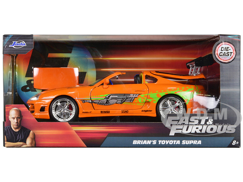 Brian's Toyota Supra Orange 