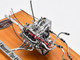 1960 Maserati Tipo 61 Birdcage Engine with Display Showcase 1/18 Diecast Model CMC 126
