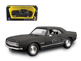 1971 Plymouth GTX Matt Black 1/43 Diecast Model Car Road