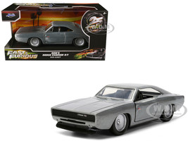 Dom's Dodge Charger R/T Matt Black Fast & Furious Movie 1/32