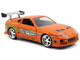 Brian's Toyota Supra Orange Fast & Furious Movie 1/32 Diecast Model Car Jada 97345