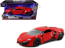 Lykan Hypersport Red Lights Dom Figurine Fast & Furious