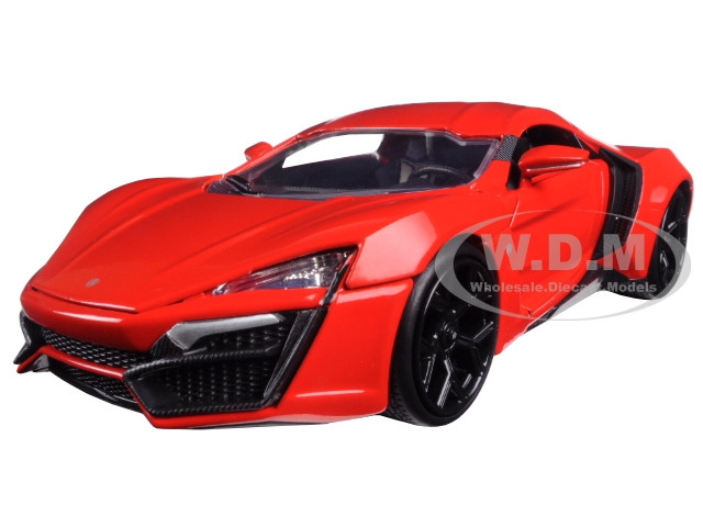 Lykan Hypersport "Fast & Furious 7" Movie 1/24 Diecast Model Car Jada 97377