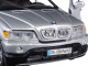 BMW X5 Silver 1/24 Diecast Model Car Motormax 73254