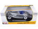 1936 Mercedes 500K Special Roadster Grey 1/18 Diecast Model Car Maisto 36862