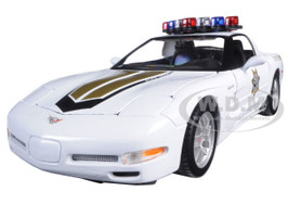 Chevrolet Corvette C5 Z06 Police 1/18 Diecast Model Car Maisto 31383