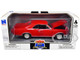 1966 Pontiac GTO Red 1/25 Diecast Model Car New Ray 71853 A
