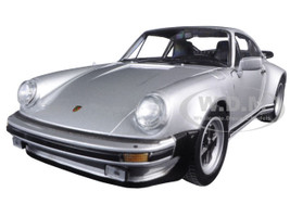 1974 Porsche 911 Turbo 3.0 Silver 1/24 Diecast Model Car Welly 24043