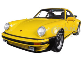 1974 Porsche 911 Turbo 3.0 Yellow 1/24 Diecast Model Car Welly 24043