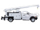 RAM 5500 with Maintainer Service Body White 1/34 Diecast Model First Gear 10-4060