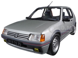 1988 Peugeot 205 Gti 1.6 Futura Grey 1/18 Diecast Model Car Norev 184852