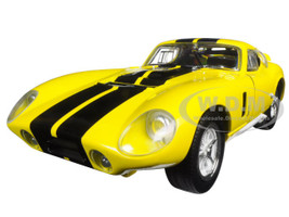 1965 Shelby Cobra Daytona Coupe Yellow 1/18 Diecast Model Car Road Signature 92408