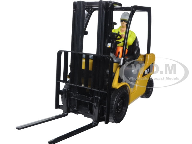  CAT Caterpillar DP25N DP/GP15-35N Range Lift Truck with Operator 1/25 Diecast Model Diecast Masters 85256 C