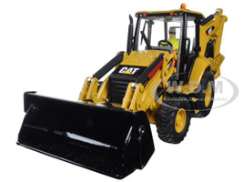 CAT Caterpillar 420F2 IT Backhoe Loader High Line Series with Operator 1/50 Diecast Model Diecast Masters 85233