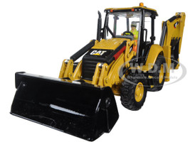 CAT Caterpillar 432F2 Backhoe Loader High Line Series with Operator 1/50 Diecast Model Diecast Masters 85249