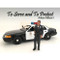 Police Officer I Figure For 1:24 Scale Models American Diorama 24031