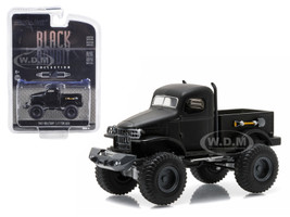 1941 Military 1/2 Ton 4x4 Pick Up Truck Black Bandit 1/64 Diecast Model Greenlight 27840 A