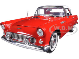  1956 Ford Thunderbird Hard Top Red 1/18 Diecast Model Car Motormax 73176