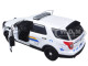 2015 Ford Police Interceptor Utility RCMP Royal Canadian Mounted Police Car with Light Bar 1/24 Diecast Model Car Motormax 76961