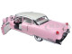 1955 Pink Cadillac Fleetwood Series 60 Special Elvis Presley 1/18 Diecast Model Car Greenlight 12950