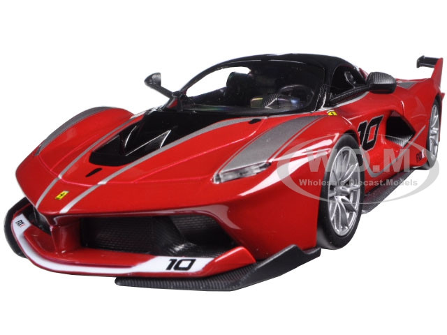 Ferrari Racing FXX-K #10 Red 1/24 Diecast Model Car Bburago 26301